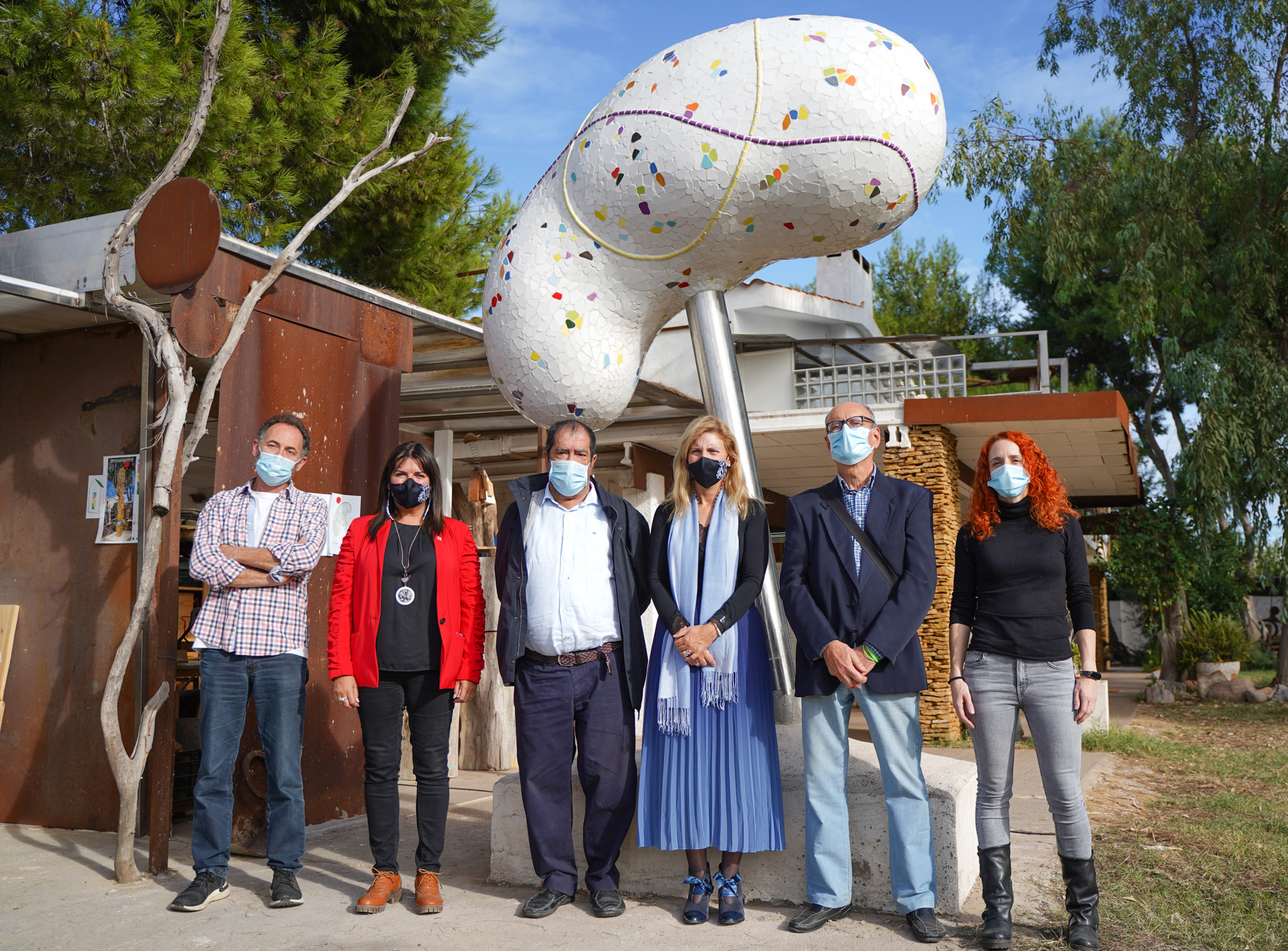Castelló ultima la instalación de un monumento en homenaje a los donantes de órganos 