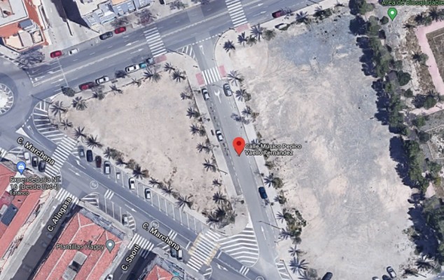 El nuevo centro social de San Antón en Elche será un complejo triangular con propuesta de peatonalización