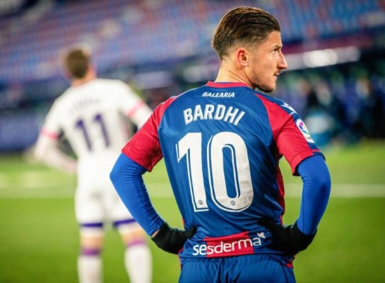 Bardhi será ante el Athletic el cuarto levantinista con más partidos Primera
