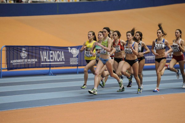 El futuro del atletismo nacional se cita en el Velódromo Luis Puig con el XLIV Campeonato de España Júnior en Pista Cubierta
