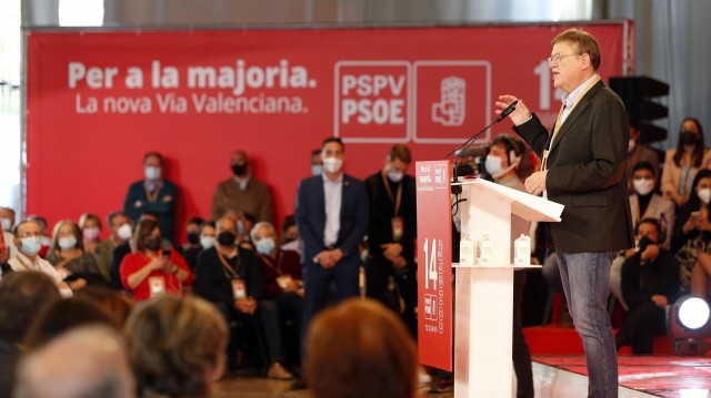 Puig se congratula del compromiso de Sánchez con la financiación y pide al PP que se comprometa