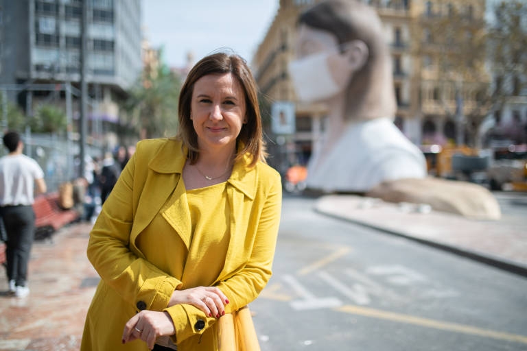 La portavoz del PP en el Ayuntamiento de València, María José Català. Foto: KIKE TABERNER - 