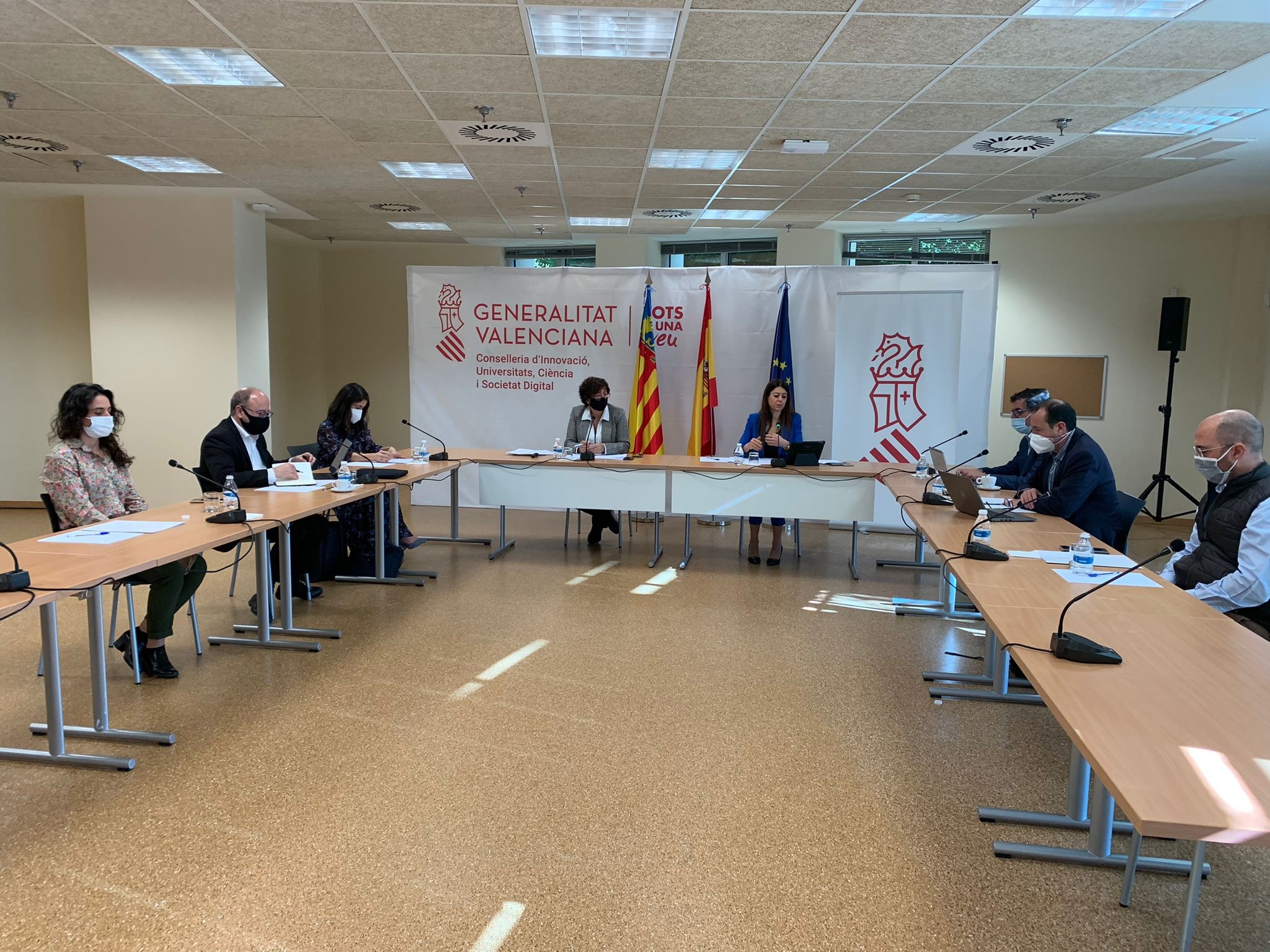 Reunión del primer patronato de la Fundación Valgrai. Foto: GVA - 