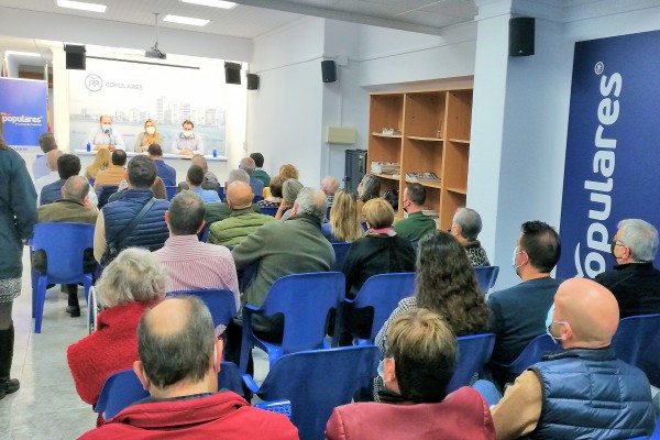 Lluís Gandía es reelegido como presidente del PP de Vinaròs
