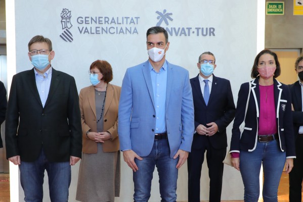Pedro Sánchez anuncia que Benidorm acogerá la sede de la Plataforma Inteligente de Destinos 