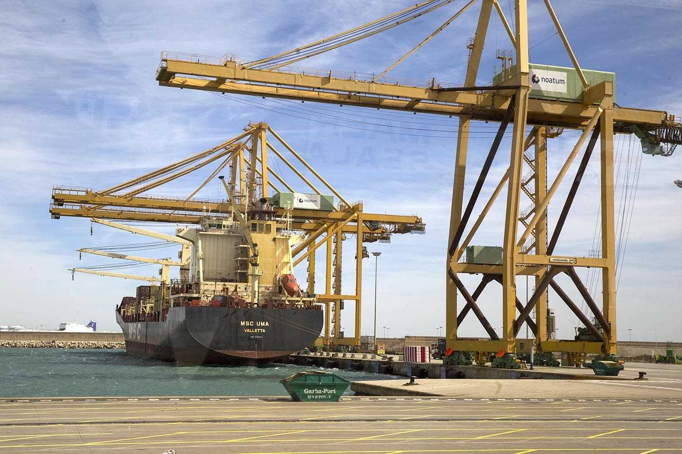 Terminales del Puerto de Valencia. Foto: MARGA FERRER - 