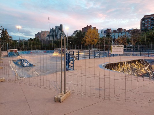 El Ayuntamiento repara el 'skatepark' del Gulliver y prepara un proceso para su reforma completa