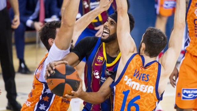 Valencia Basket ganó en tres de sus últimas seis visitas al Barça