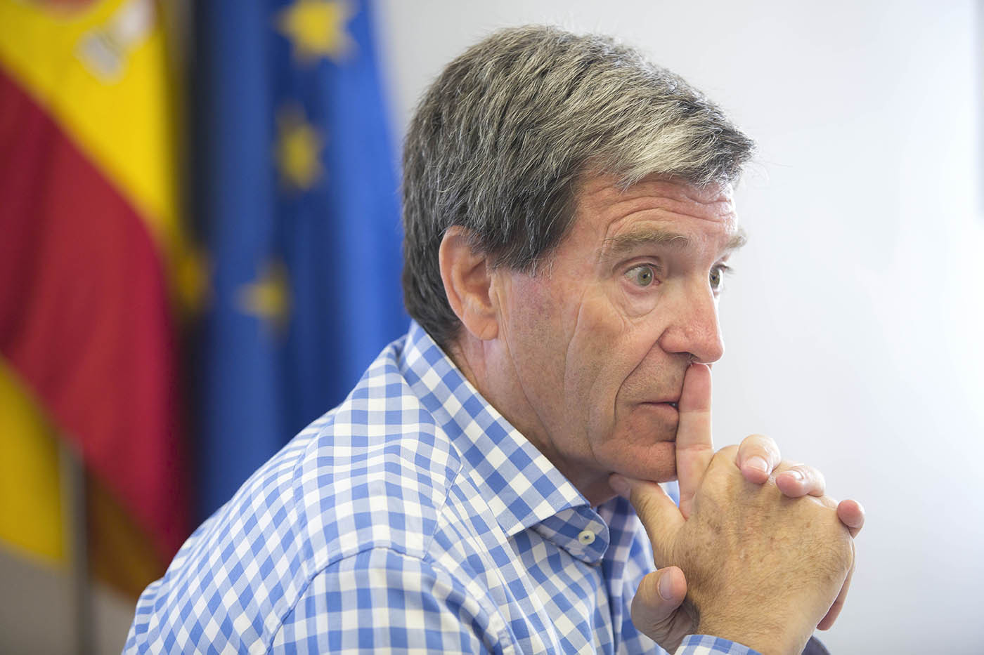 Aurelio Martínez, presidente de la Autoridad Portuaria de Valencia. Foto: MARGA FERRER - 