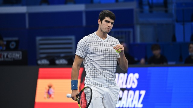 Alcaraz arrolla a Baez y disputará la final de las Next Gen ATP Finals en Milán ante Korda