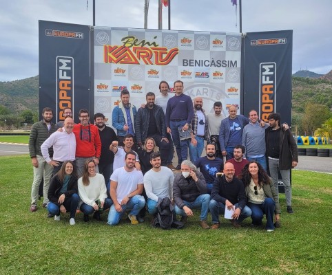 Las startups de Órbita disputan su primer Gran Premio de Karts y se clasifican para la gran final