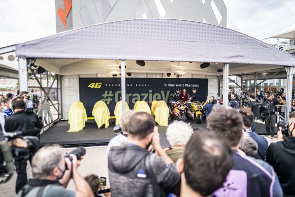 Todas las motos de Valentino Rossi en el 