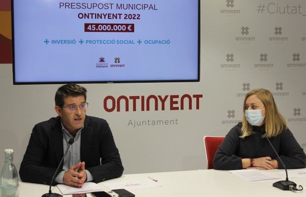 Ontinyent presenta un presupuesto de 45 millones de euros y destina un 38% a inversiones