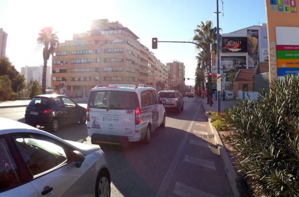 FGV licita las obras en Benidorm para crear un paso subterráneo de vehículos por la avenida Beniardá
