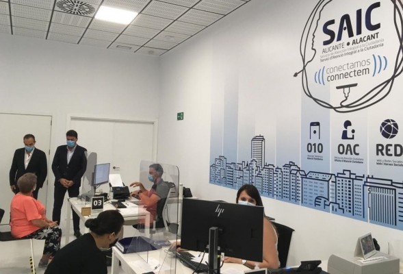 Alicante abre en la Zona Norte la tercera oficina del servicio de atención al ciudadano 