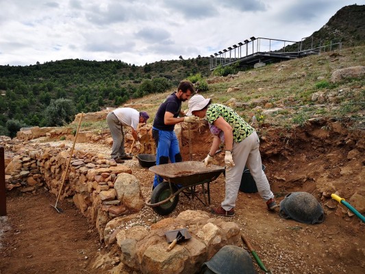 La Vall d'Uixó inicia una nueva fase de excavación en el poblado íbero de Sant Josep
