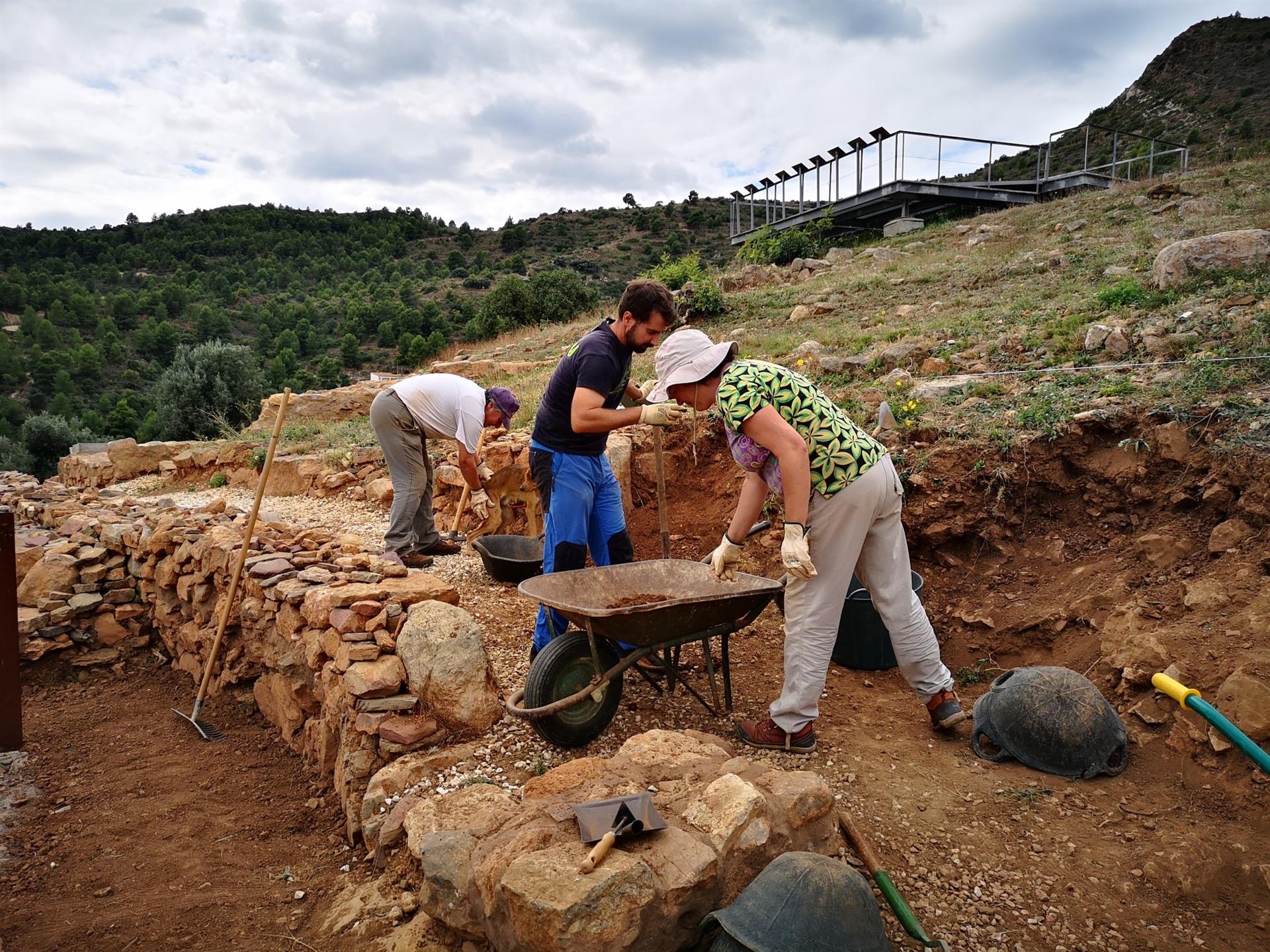 La Vall d'Uixó inicia una nueva fase de excavación en el poblado íbero de Sant Josep