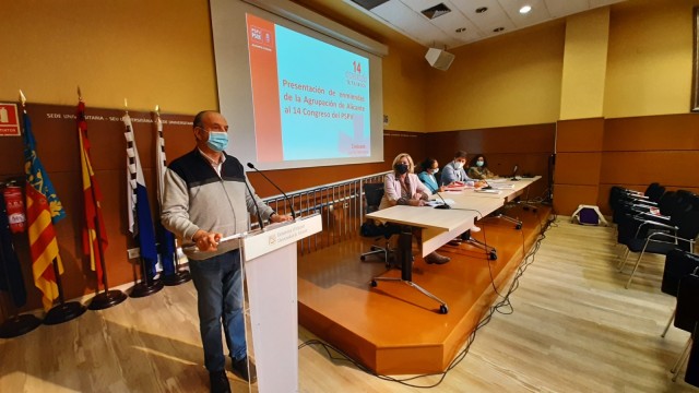 El PSOE de Alicante presenta más de 100 enmiendas al congreso regional del partido