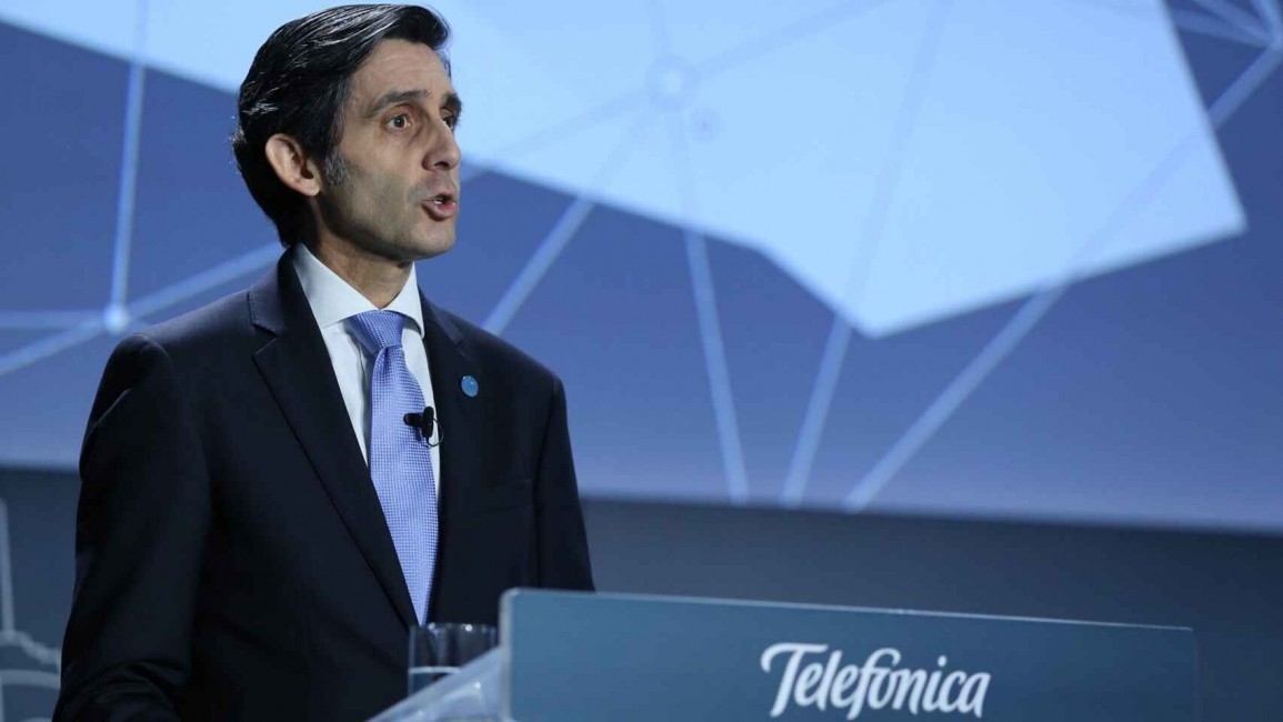 José María Álvarez-Pallete, presidente ejecutivo de Telefónica   - 