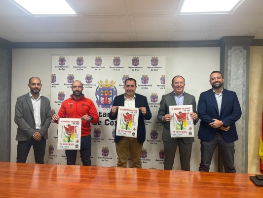Cox crea el Dorsal Cero en la VI Carrera Solidaria
para apoyar a los damnificados del volcán