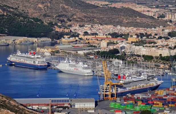 Borealis y Bolette, cruceros exclusivos en el Puerto de Cartagena
