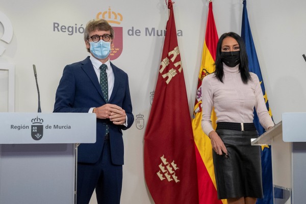 El techo de gasto de la Región para 2022 contará con 104 millones menos que en 2021