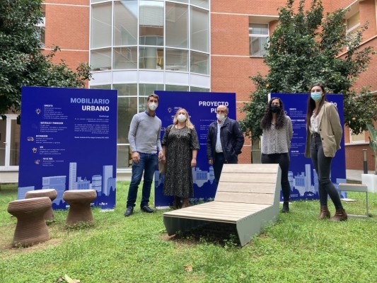 Mobiliario urbano cerámico ecodiseñado se expone ya en ITC-AICE gracias al proyecto 'Place'