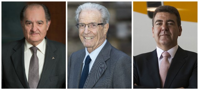 Antonio Garrigues Walker, Carlos Bertomeu y José María Serra, Premios Forinvest 2017