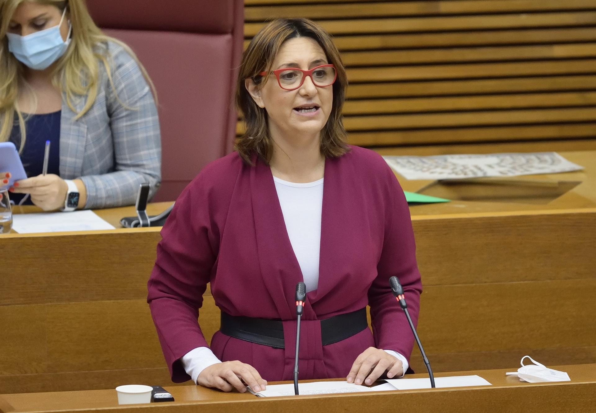 La consellera, Rosa Pérez Garijo - I. CABALLER/CORTS  - 
