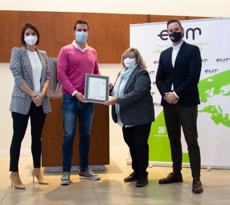 La alcoyana Erum, primera empresa de inyección de plástico en obtener la certificación de Ecodiseño