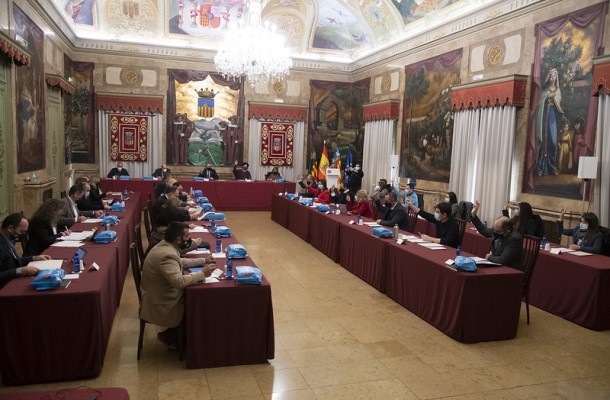 La Diputación 'cuela' una rebaja fiscal en el pleno del estado de la provincia de Castellón