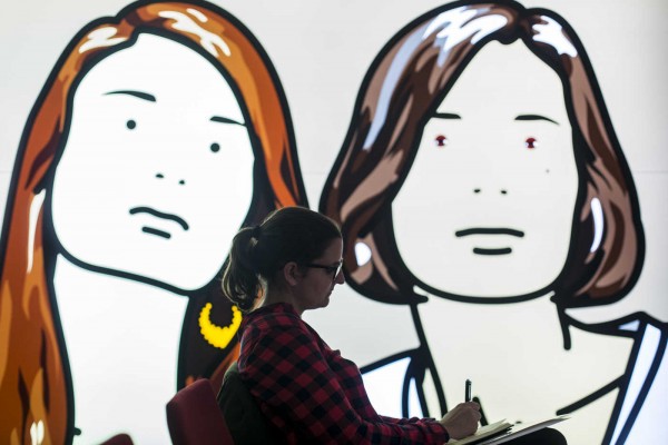 Julian Opie: pintar en tiempo de ‘likes’
