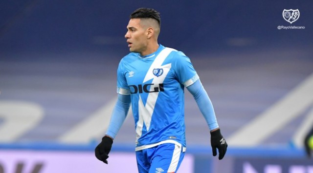 Falcao, baja para la visita del Rayo Vallecano a Mestalla