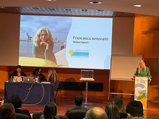 Francesca Antonelli, nueva vicepresidenta de la Asociación de Puertos de Cruceros del Mediterráneo