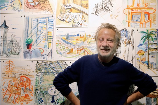Mariscal, un mercader del diseño 
en la Llotja de València