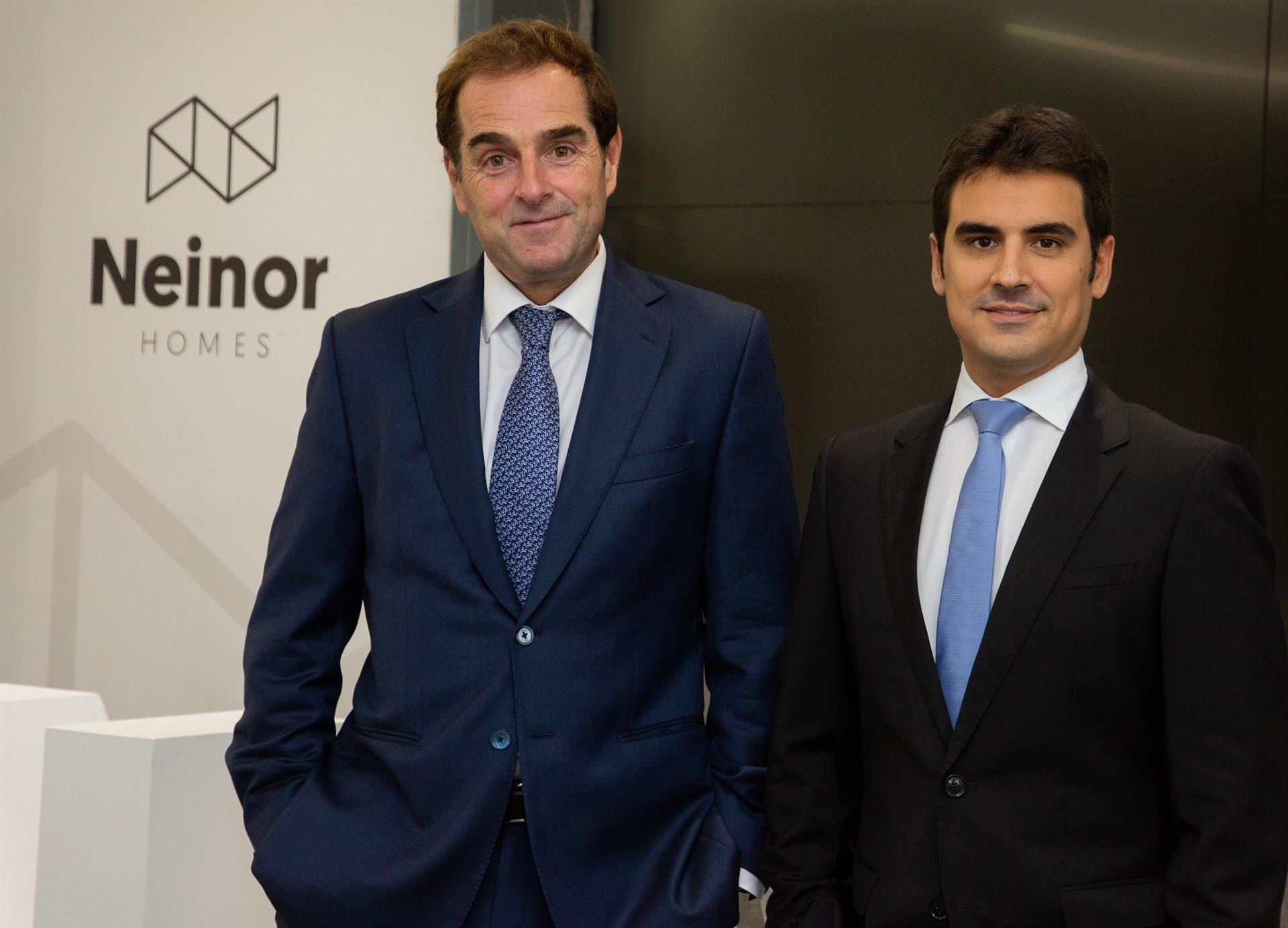 Borja García-Egotxeaga, CEO de Neinor Homes, y Jordi Argemí, consejero delegado adjunto - 