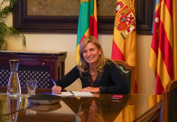 Amparo Marco aborda la organización del XIII Congreso Iberoamericano de Municipalistas