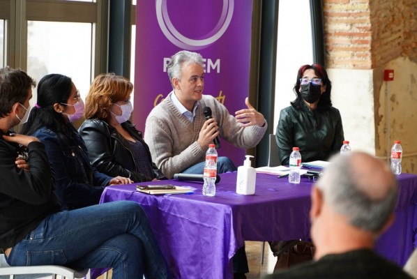 Podem pone en valor los presupuestos de la Generalitat en el primer acto de su 'Camí cap a la Trobada'