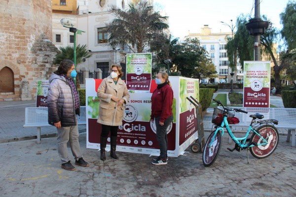 Burriana incentiva el reciclaje con una campaña de recogida de aparatos electrónicos