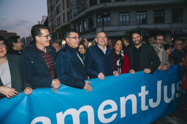 El Consell participará de nuevo en la manifestación por una financiación justa
