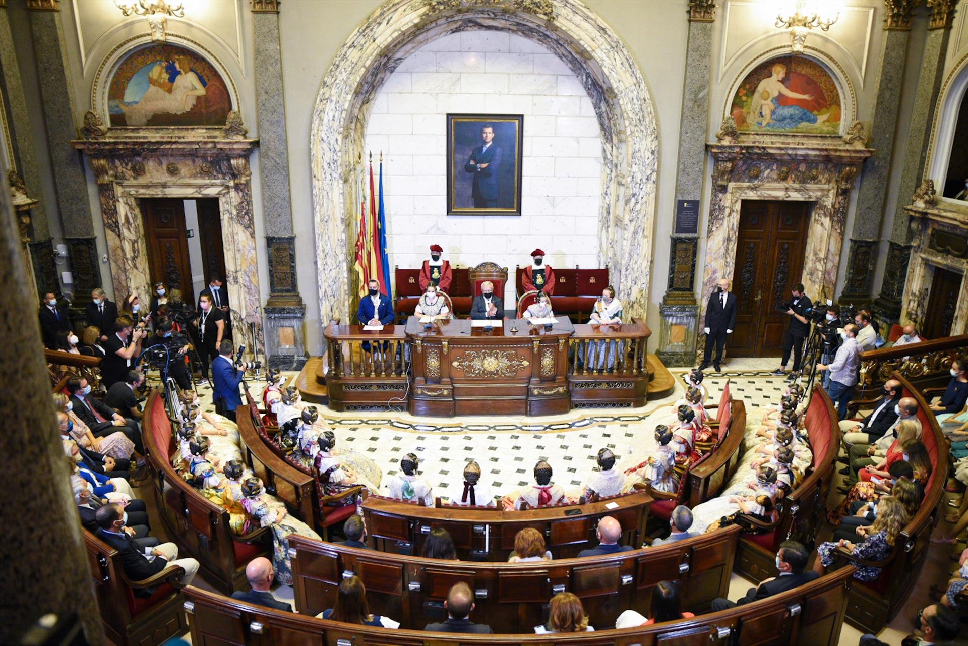 La  Junta Central Fallera tendrá en 2022 un presupuesto de 2,6 millones de euros