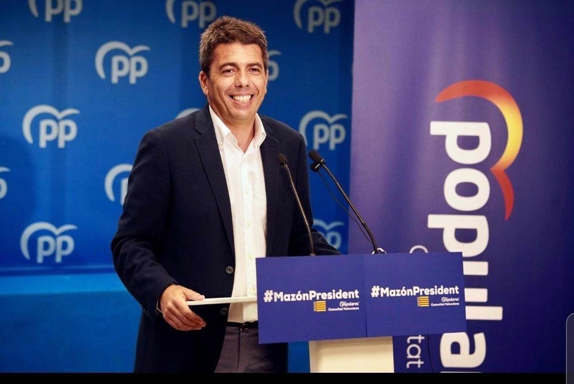 Mazón evita pronunciarse sobre la pelea entre 'Génova' y Ayuso y defiende las primarias
