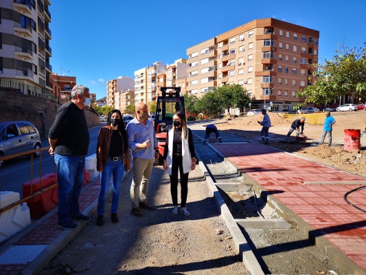 El Ayuntamiento de la Vall acomete las obras de conexión entre los barrios Carbonaire y Toledo