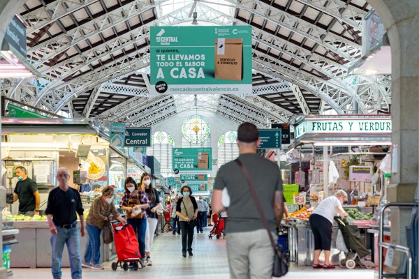 El Mercado Central solicita un helipuerto para garantizar el suministro de productos frescos