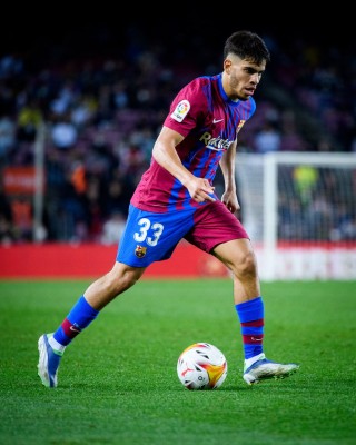 Abde, un blanquiazul en el primer equipo del Barça