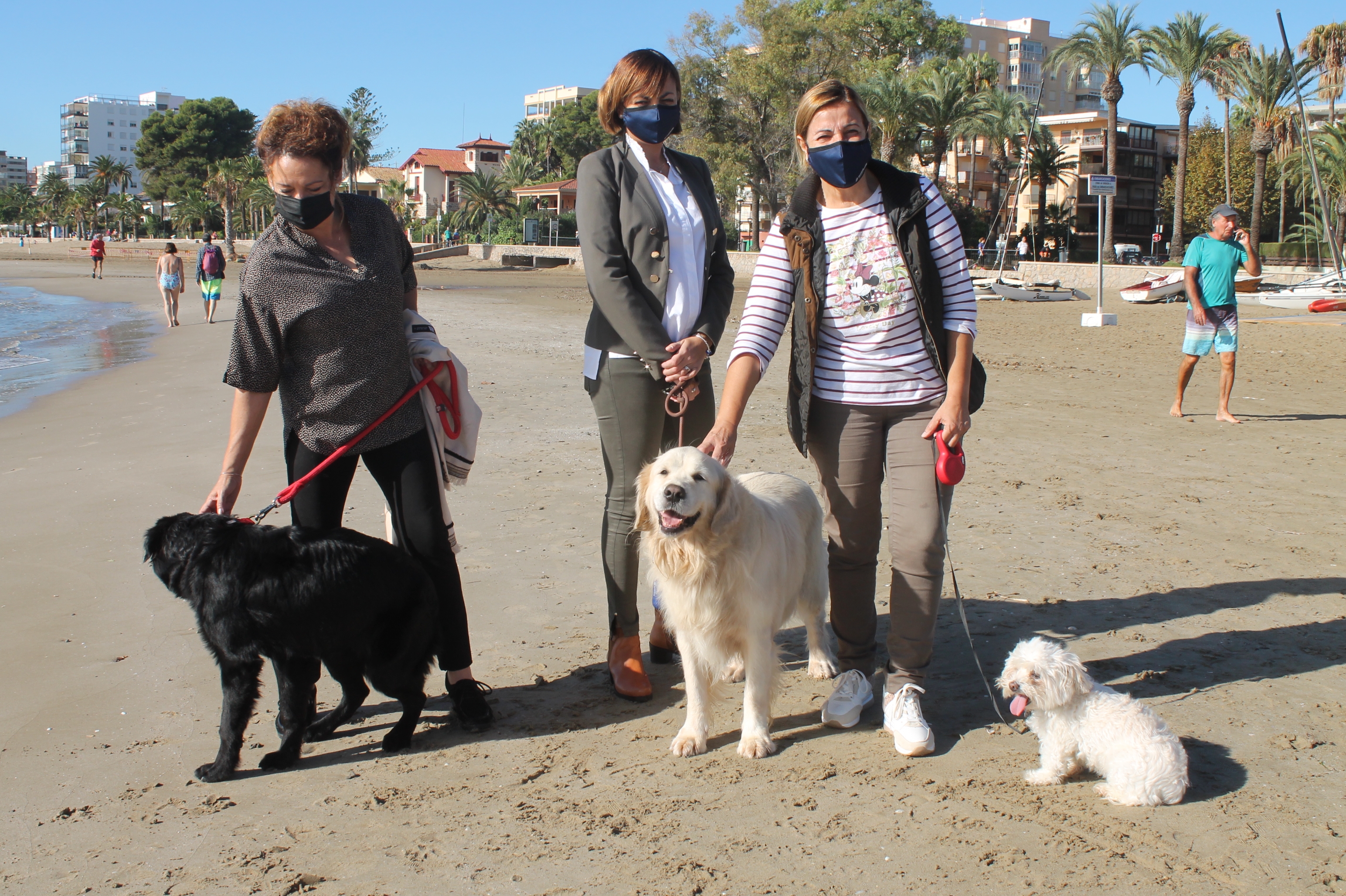 Benicàssim estrena la temporada de
acceso de perros a la playa