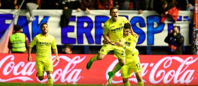 El Villarreal consigue un triunfo por 1-4 más de ocho años después