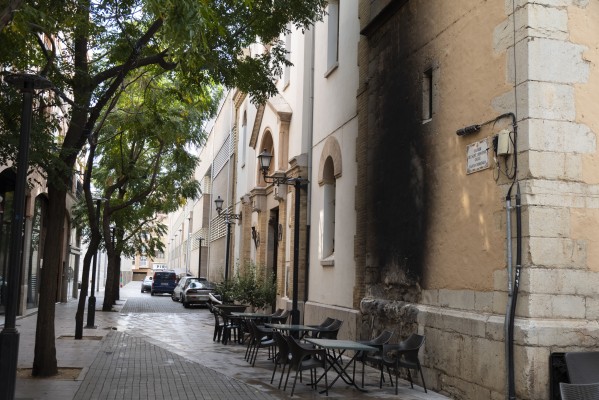 La Diputación denuncia un ataque a la iglesia de Sant Vicent y estudiará acciones legales