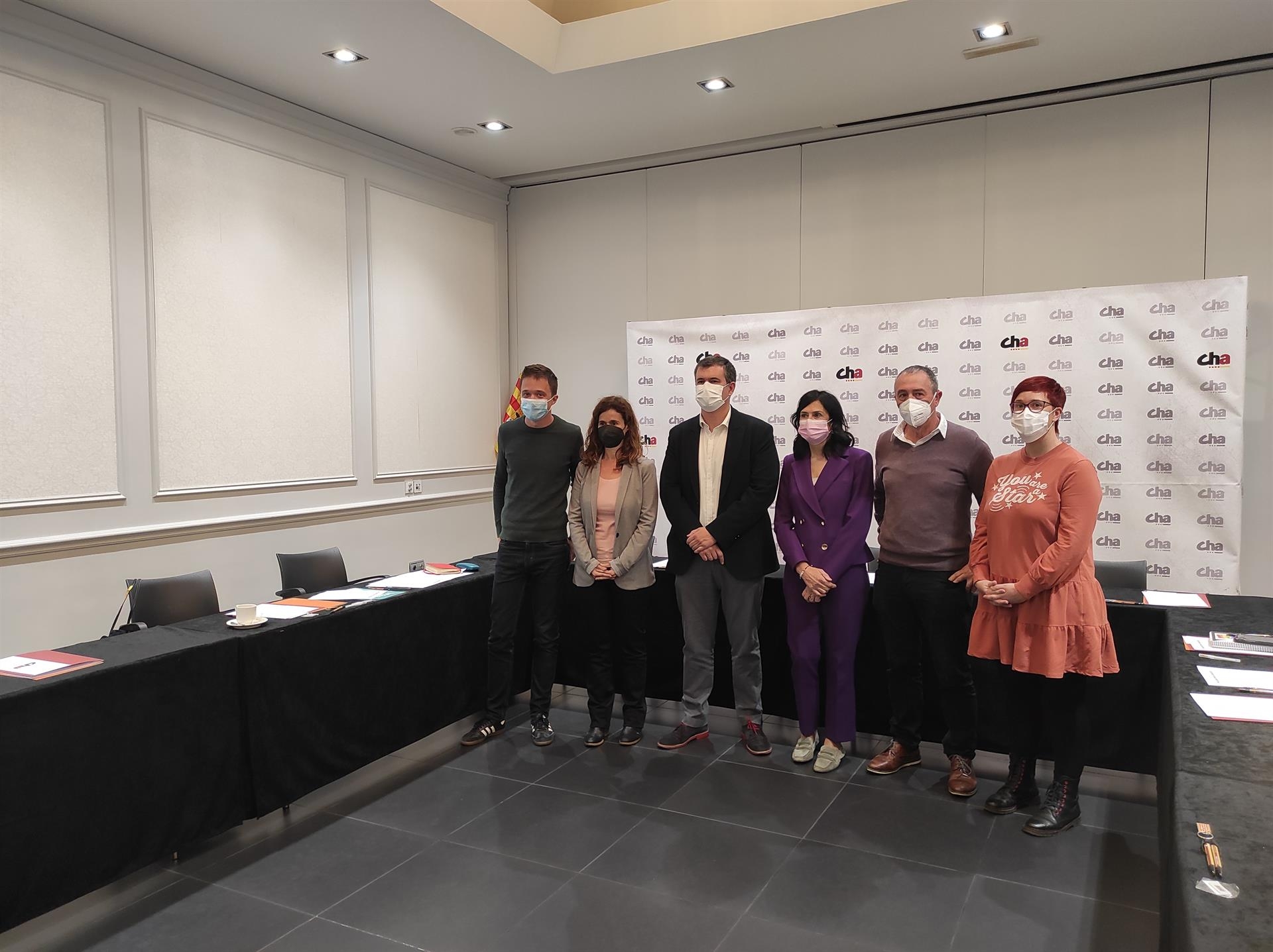 CHA, Compromís y Más País impulsan la 'Declaración de Zaragoza' para dar respuesta a los retos del futuro