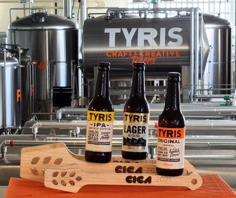 Cerveza Tyris es galardonada con 6 medallas por sus cervezas en el último mes